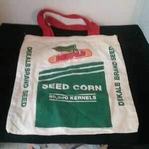 Vintage Dekalb Brand Seed Bag